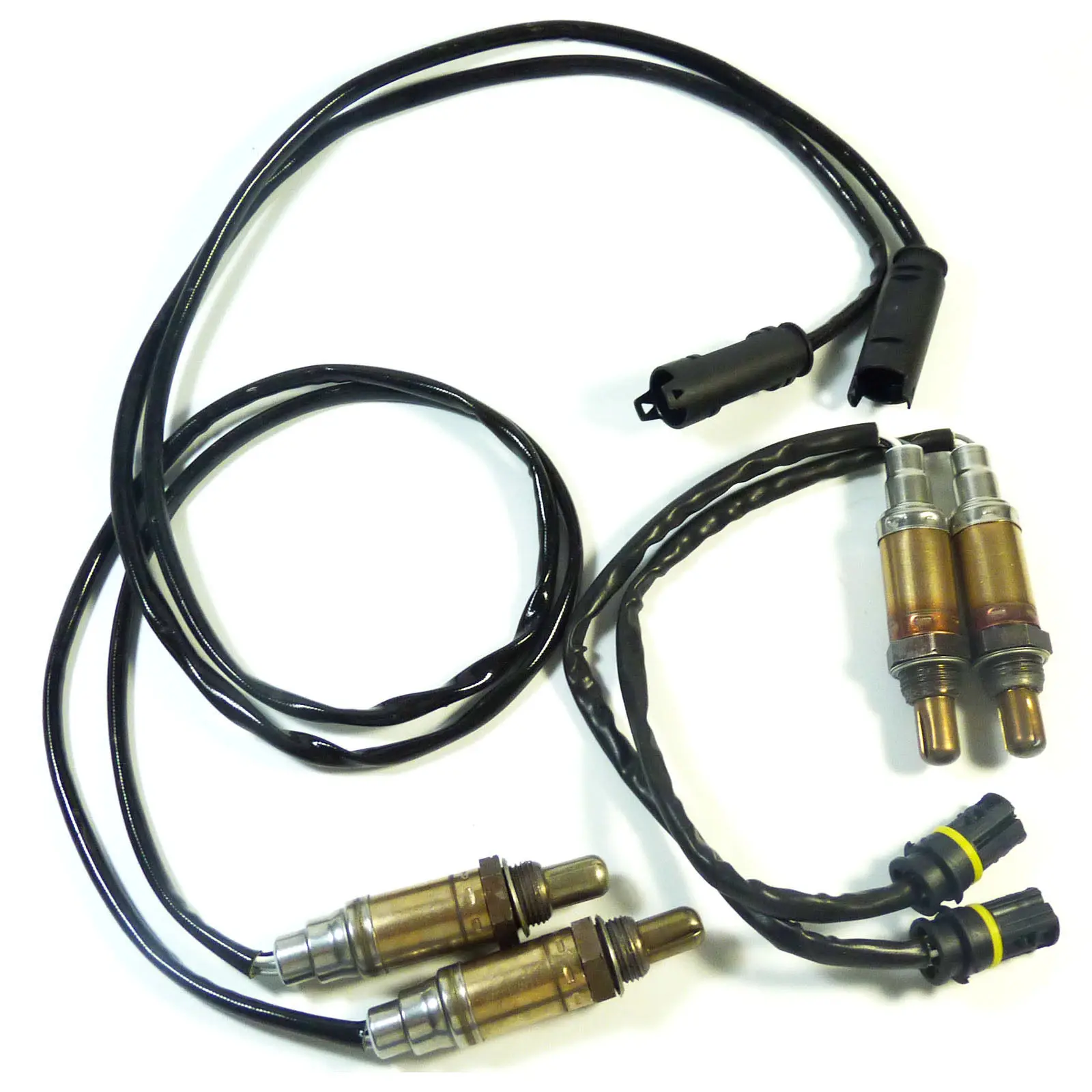 WOLFIGO набор из 4 шт O2 кислородный датчик вверх и вниз 0258003477 11781433940 для BMW 323i 330i 525i 530i X3
