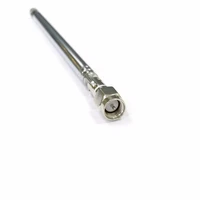 new 1pc replacement 159mm 7 sections telescopic antenna sma male for radio tv diy