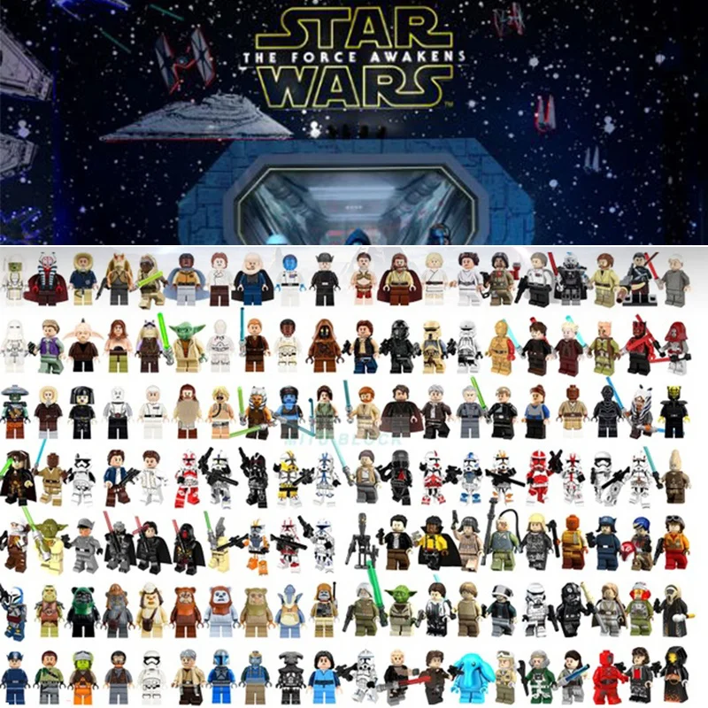Legoing Звёздные войны фигурки Sith Trooper gravous Han Solo Maz Анакин Дарт Вейдер йода