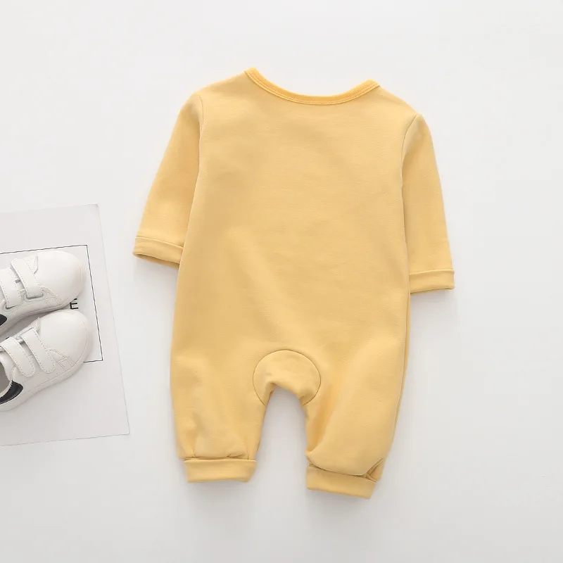 Daddy is my super hero/Детские хлопковые комбинезоны с длинными рукавами на осень-весну 4