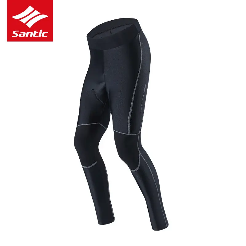 Santic Pro Cycling Брюки Мужчины Спонг Мягкий Дышащий Quick Dry MTB Велосипед Колготки Езда