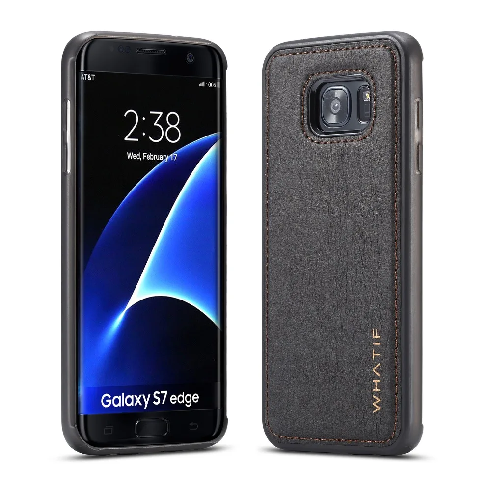 WHATIF чехлы для телефонов Samsung Galaxy S7 G930F крышка Edge G935F Чехол DIY особенность