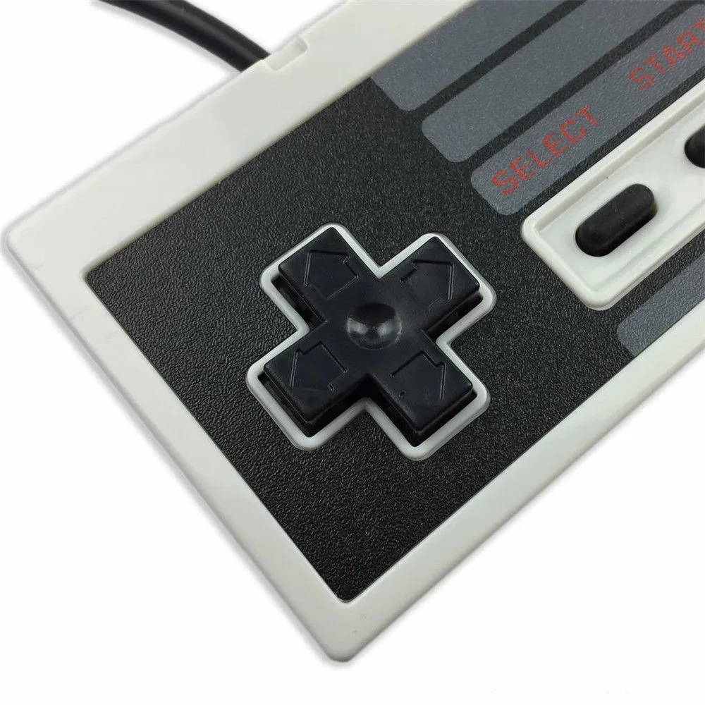 2 Упак. Классический игровой контроллер NES проводной USB Ретро джойстик Джойстик для Windows PC MAC Linux Raspberry Pi 3