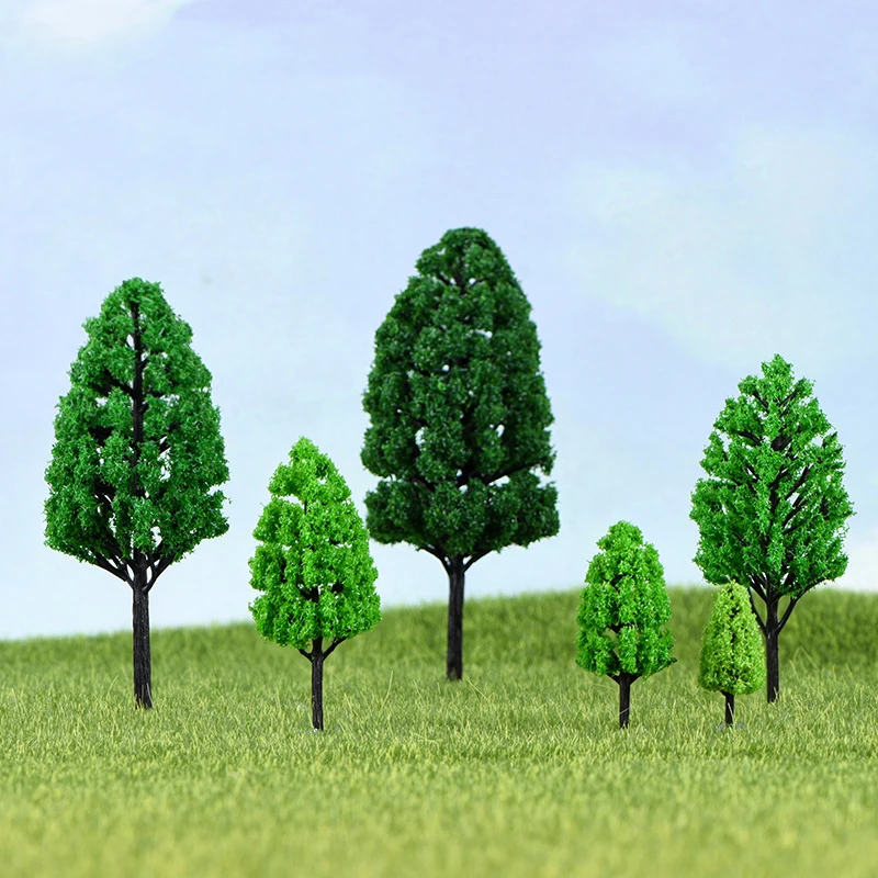 5 шт. Сказочный Сад миниатюра фигурки ремесло смолы зеленое дерево мох микро