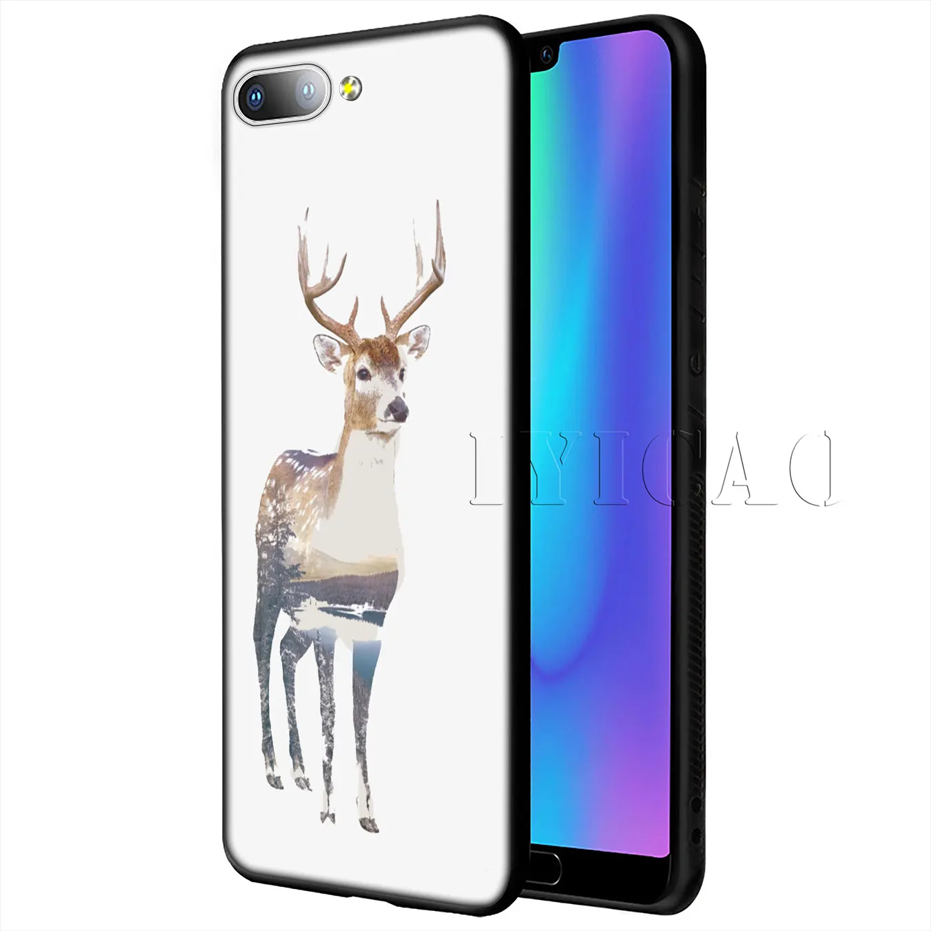 Мягкий чехол для Huawei P20 Pro P10 P8 P9 P30 Lite Mini 2017 P Smart 2019|Бамперы| |