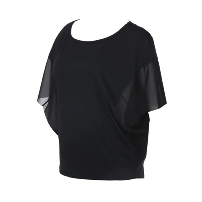 Vansydical Summer Sport T-shirts Women's Yoga Shirts Fitness Loose Breathable Quick Dry Gym Running Tops | Спорт и развлечения