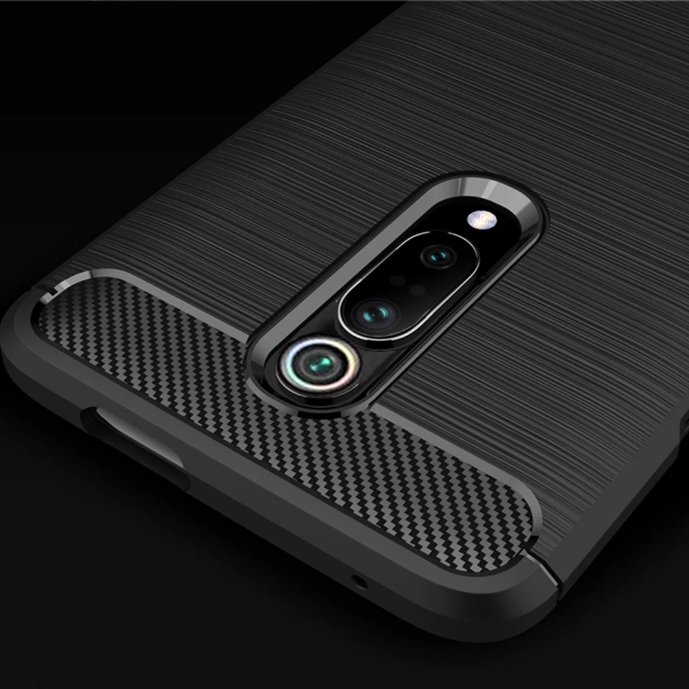 Чехол из углеродного волокна для Xiaomi Mi9T Pro противоударный чехол для Redmi K20 Pro Чехол Redmi Y3 7 Note 7S 7 Pro 9 Чехол протектор бампер