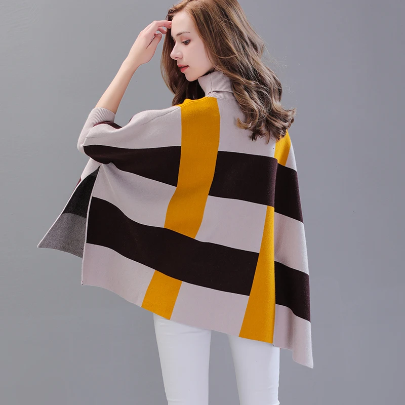 Для женщин свитер 2018 осень-зима Англия Стиль Кашемир отложным воротником