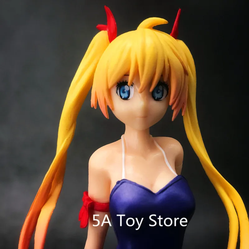 Школьный купальник аниме Nisekoi Nise Koi Kirisaki Chitoge Ver. ПВХ фигурка Коллекционная модель