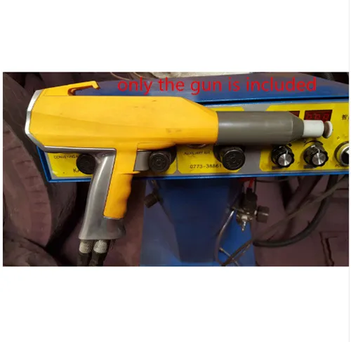 Пистолет для распыления и два комплекта расходных материалов порошковой краски