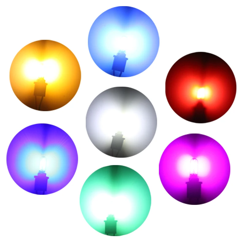 

SUNKIA 1 Pair W5W T10 8-28V DC COB 194 168 Auto Reading Lights Width Clearance Lamp NO Error Parking License Light