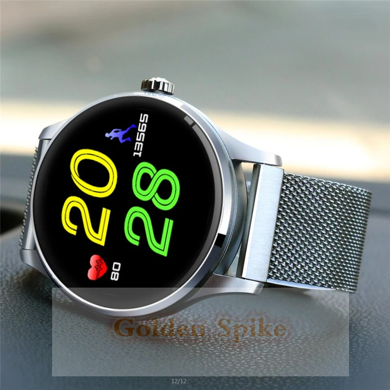 Мода Smart Watch K88 для Android IOS 1.22 дюймов емкостный Сенсорный экран Поддержка SMS