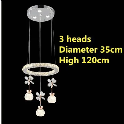 Современный светодиодный хрустальный люстра светильник ing Lustre потолочный светильник Lamparas De Techo подвесной светильник Lampen