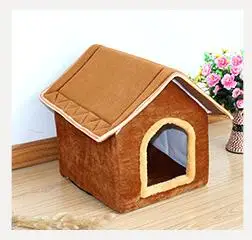 coffee 2 Fine joy собачий домик для кошек, диваны, съемный чехол, коврик карамельного цвета для маленьких и средних собак, товары для домашних животных, домашние кровати для кошек - Цвет: coffee 2