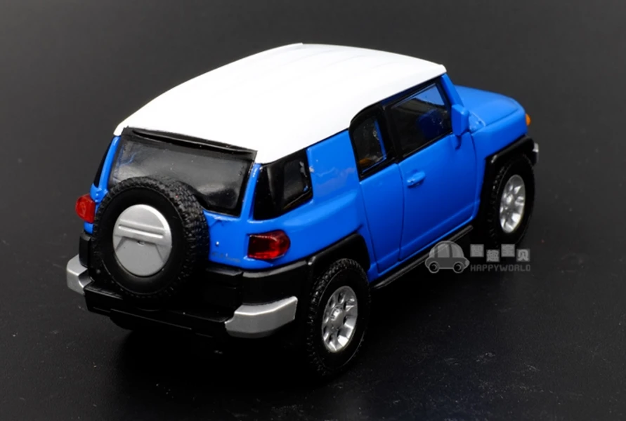 1:36 Scale WELLY Diecast Alloy Metal SUV Off-road Car Model For Toyota FJ CRUISER Collection Class Model Pull Back Toys Car