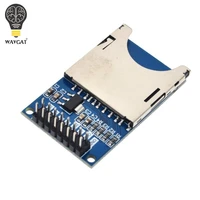 smart electronics reading and writing module sd card module slot socket reader arm mcu for arduino diy starter kit wavgat