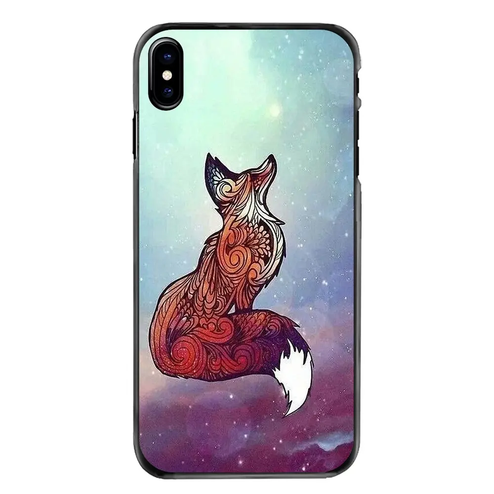 Watercolor Foxes Red Baby Fox foxes animal Art For Huawei P7 P8 P9 P10 Lite Plus 2017 2016 Honor 5C 6 4X 5X Mate 8 7 9 Covers |