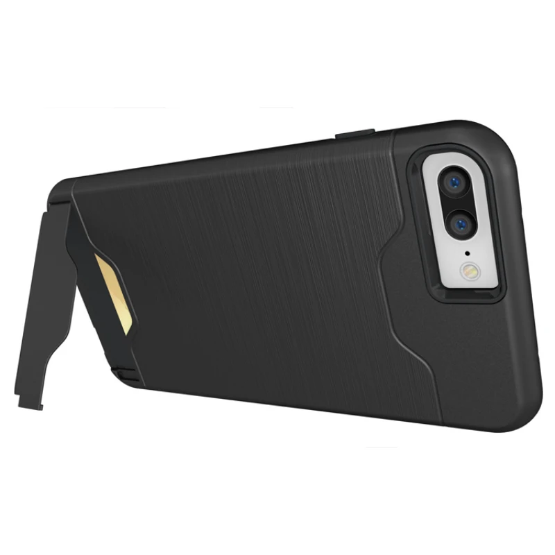 TANZ Armor вместительная Кредитная карта чехол для iPhone 7 plus 6X6 Plus 6 SPlus Слот Бумажник ID