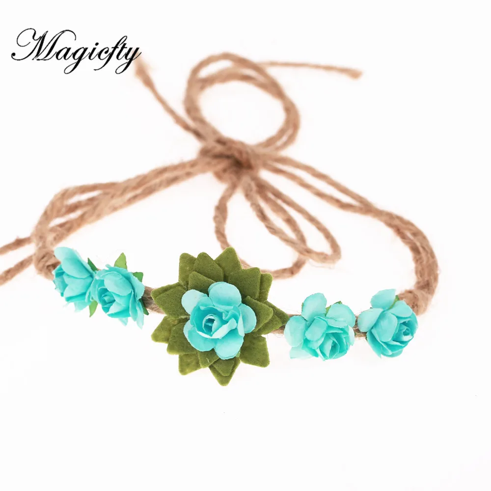 Повязка на голову с розами и цветами 1 шт. | Аксессуары для одежды