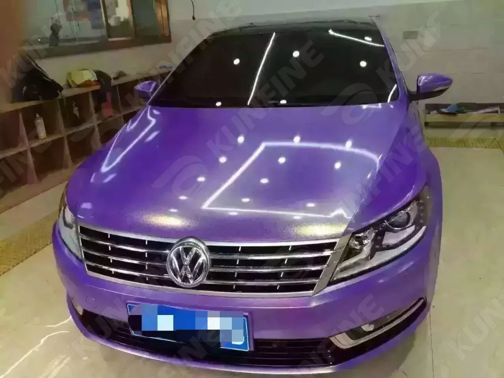 

Car Styling Wrap Diamond Glitter Purple Car Vinyl film Body Sticker Car Wrap With Air Free Bubble For Vehiche1.52*20M/Roll