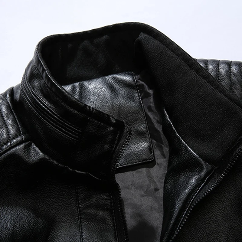 

QIQICHEN Winter Men Tactical PU Leather Jacket Autumn Military Bomber Jacket Army Pilot Jacket Casual Motorcycle Coat US Size