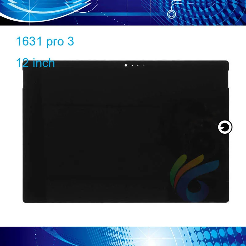 Новый 1631 pro 3 LCD сенсорный экран в сборе для Microsoft Surface Pro (1631) TOM12H20 V1.1 LTL120QL01