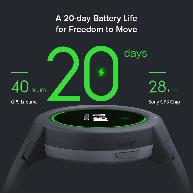 Amazfit Verge Lite английская версия gps Смарт часы 1 3 &quotAMOLED экран Улучшенный HR сенсор 20