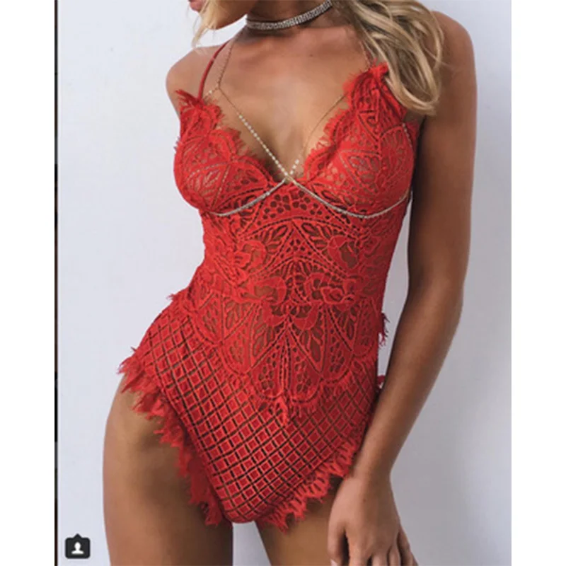 Сексуальное порно белье для женщин горячие эротические Babydolls платье Тедди Lenceria