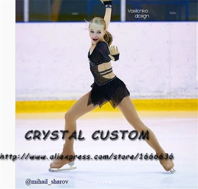 Индивидуальное платье для фигурного катания новинка взрослых Брендовые платья