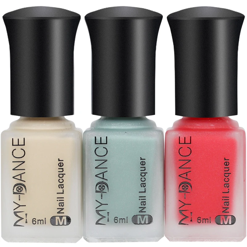Матовый лак для ногтей Mydance стойкий тусклый эмаль маникюра Быстросохнущий