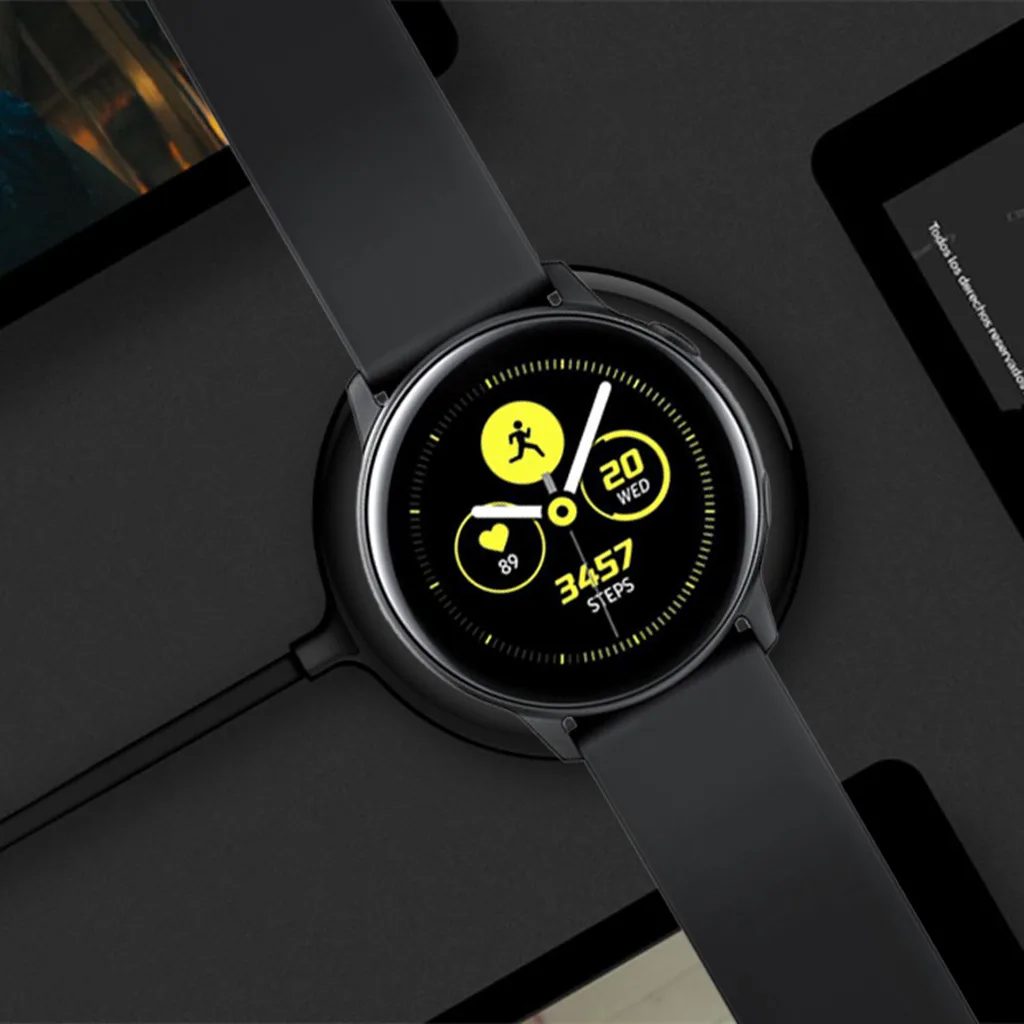 Портативное беспроводное быстрое зарядное устройство для samsung Galaxy Watch Active/Watch 42