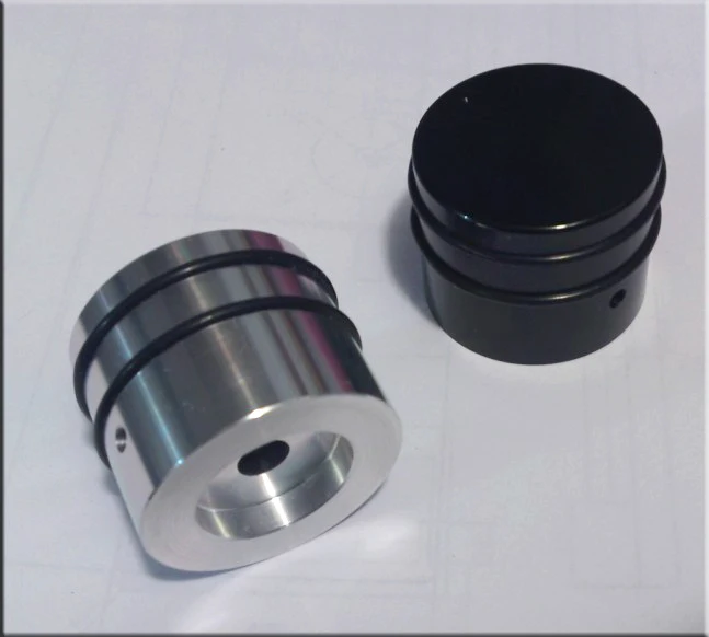 Серебристый/черный Диаметр высота 30 мм 25 алюминиевый мощности регулятор для