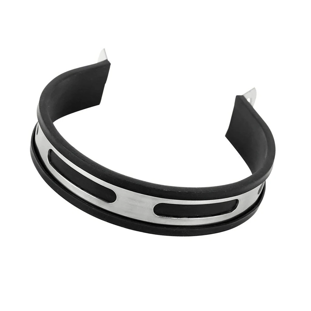 Универсальный Круглый кронштейн для выхлопной трубы мотоцикла из нержавеющей