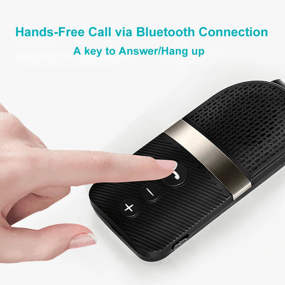 Новый E09 Bluetooth автомобильный комплект Громкая связь шумоподавление приемник