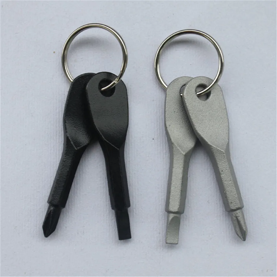 Мини MultiTool Брелок Keychian Отвёртки выживания Ножи бутылок Мульти Функция Инструмент