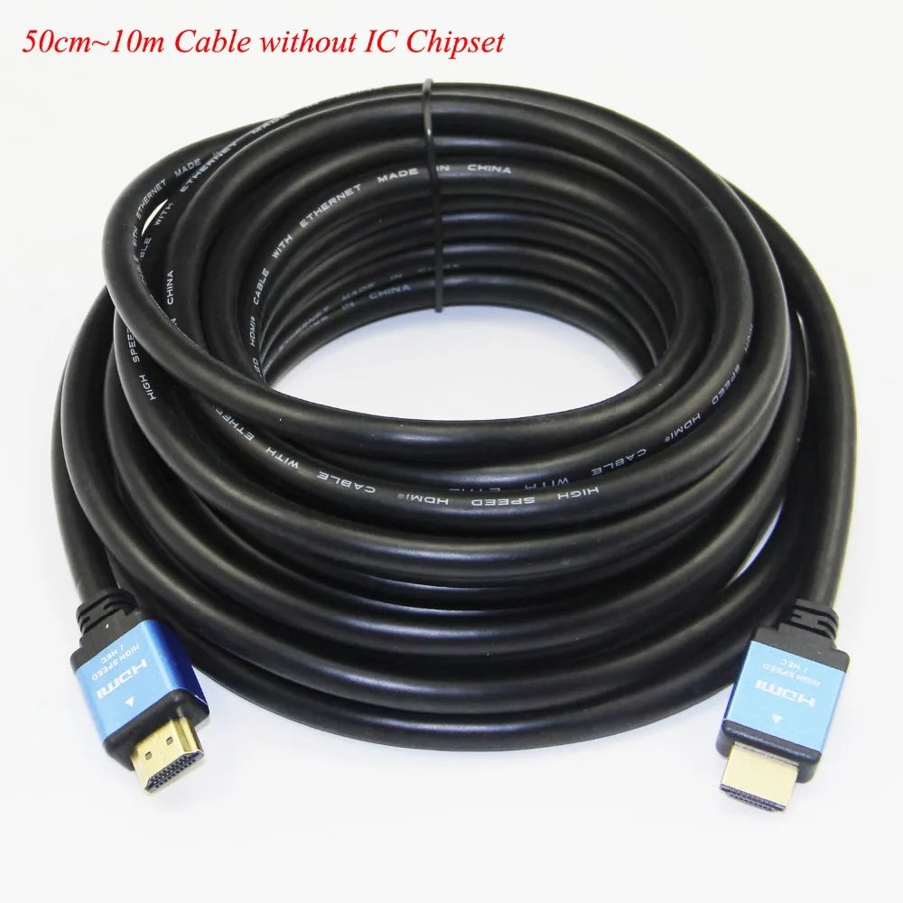 Bochara позолоченный HDMI кабель HDMI V2.0(4K x 2 K) Ethernet Поддержка видео 4K 2160p HD 1080p 3D фольга+ Плетеный экранированный