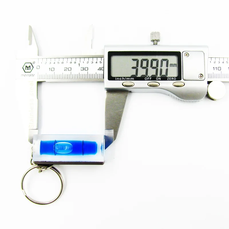 QASE Новый PMMA акриловый корпус Магнитный брелок пузырьковый спиртовой уровень тв