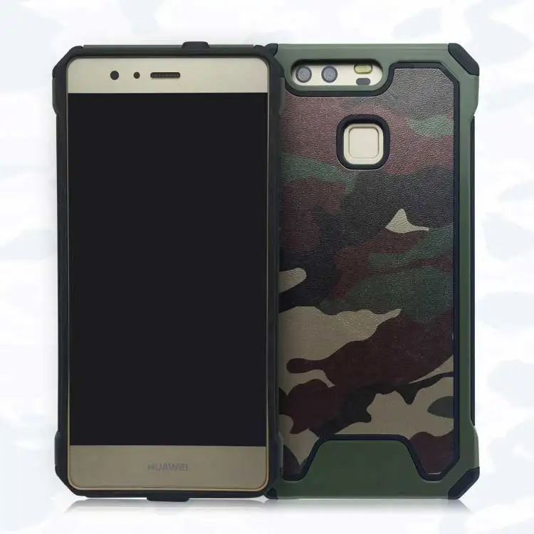 New Army Camo Camouflage Pattern Case For Huawei P9 / Lite 5.2&quot Protective Phone Back Cover |