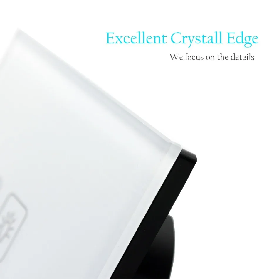 Сенсорный выключатель стеклянная панель стандарт ЕС 3 Gang 1 Way сенсорный экран