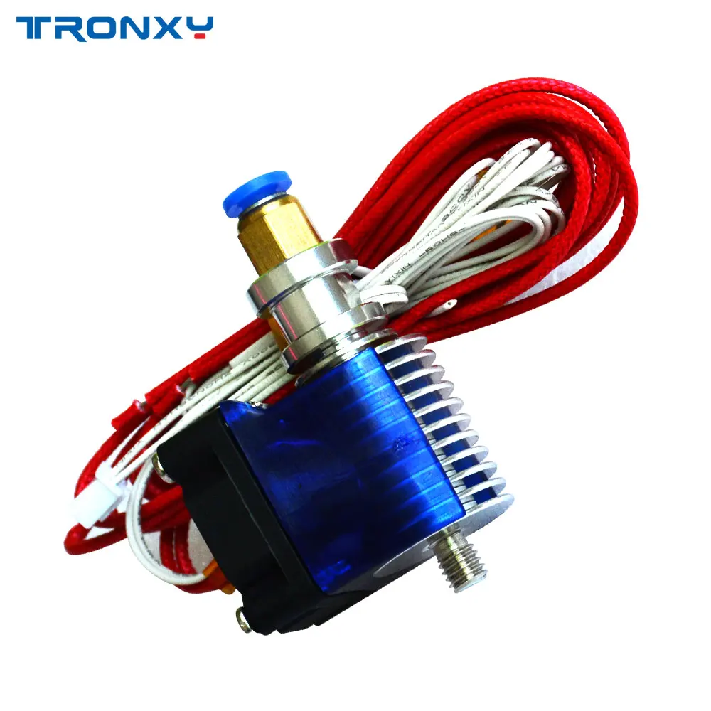 Экструдер для 3D принтера Tronxy j Head детали экструдера аксессуары E3D V6 head|Детали и