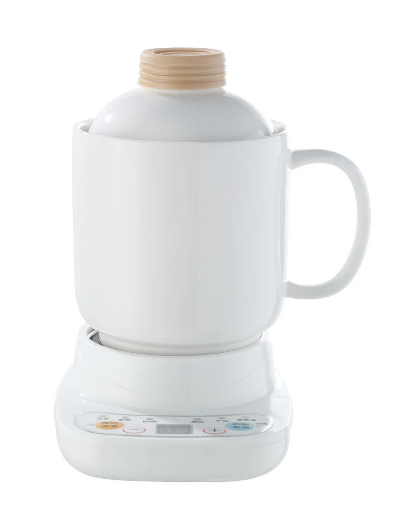 Медленная Плита 0.6л костяная керамическая чайник для здоровья электрическая