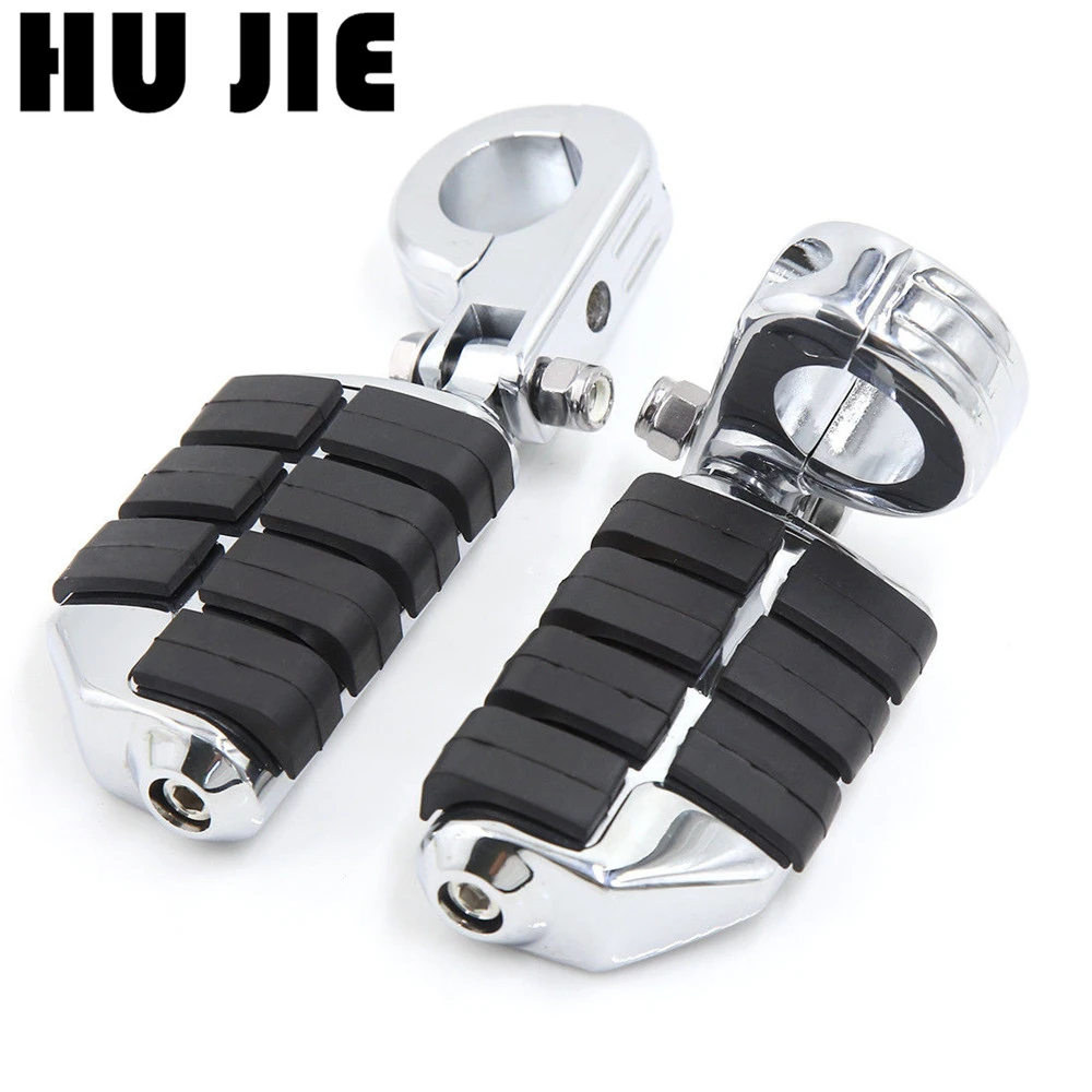 Мотоцикл 1.25" 32мм Хайвейная Полка для Ног с Креплением для Harley Sportster Softail Suzuki Yamaha Honda GoldWing GL1500.