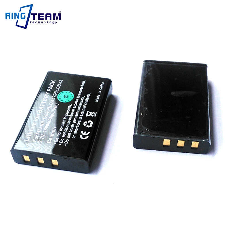 Цифровой Батарея NP-120 FNP-120 FNP120 для ENTAX D-LI7 richoh DB-43 KYOCERA BP-1500S Ordro HDV-D9 HDV-D10 HDV-V88 HDV-D80S
