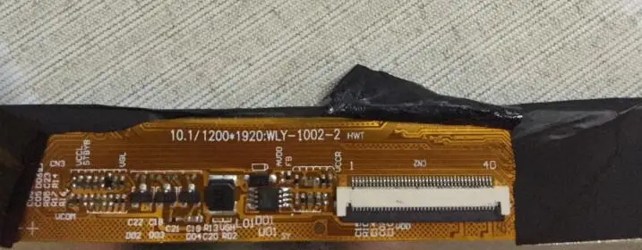 10,1 дюймовый ЖК-экран для 40 pin, дисплей, планшетный ПК ЖК-экран 10,1/1200*1920: WLY-1002-2