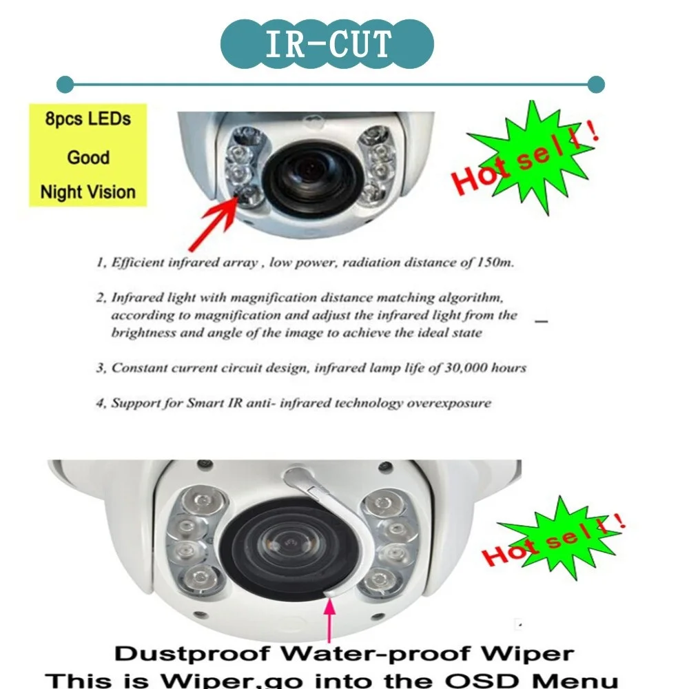 IMPORX security camera1080P ip камера автоматического слежения ptz|1080p outdoor|ip camera 1080p outdoorauto tracking