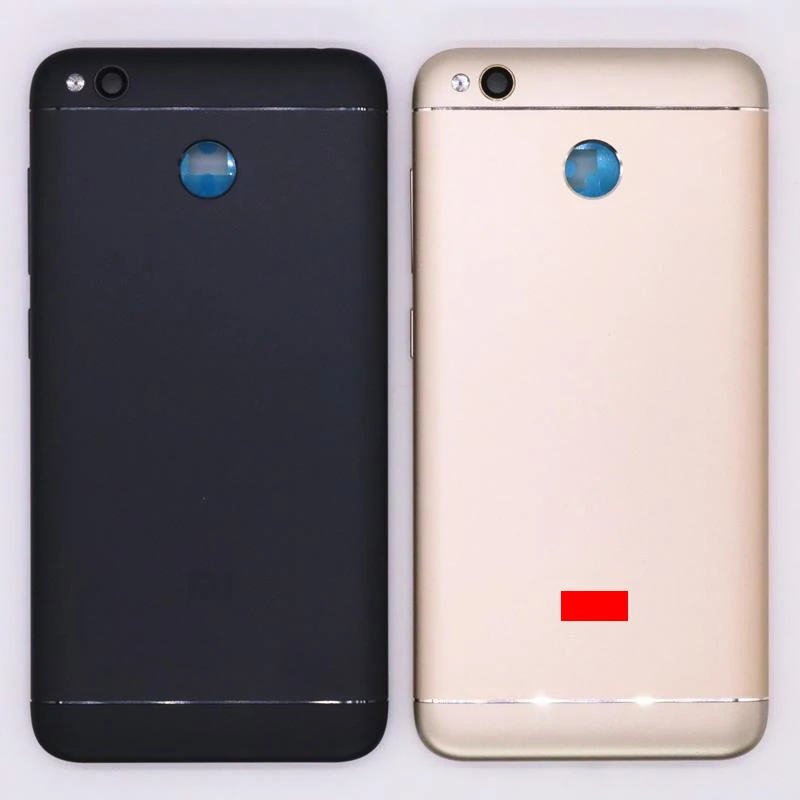Kwainee для Xiaomi Redmi 4X Задняя крышка батареи + объектив камеры боковые клавиши задняя