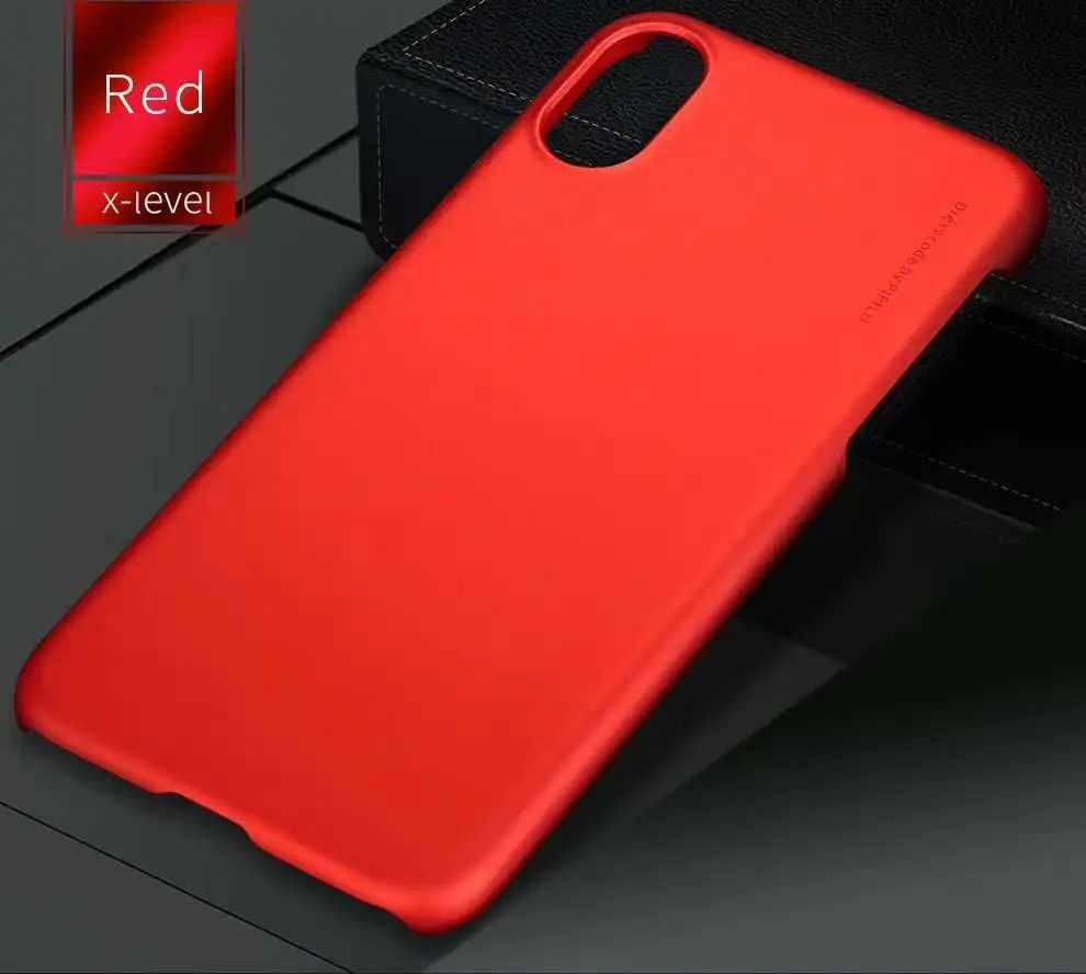 XS Max чехол для телефона iPhone XR X-Level Оригинальный 8 6 7 Plus Utra тонкий хороший сенсорный