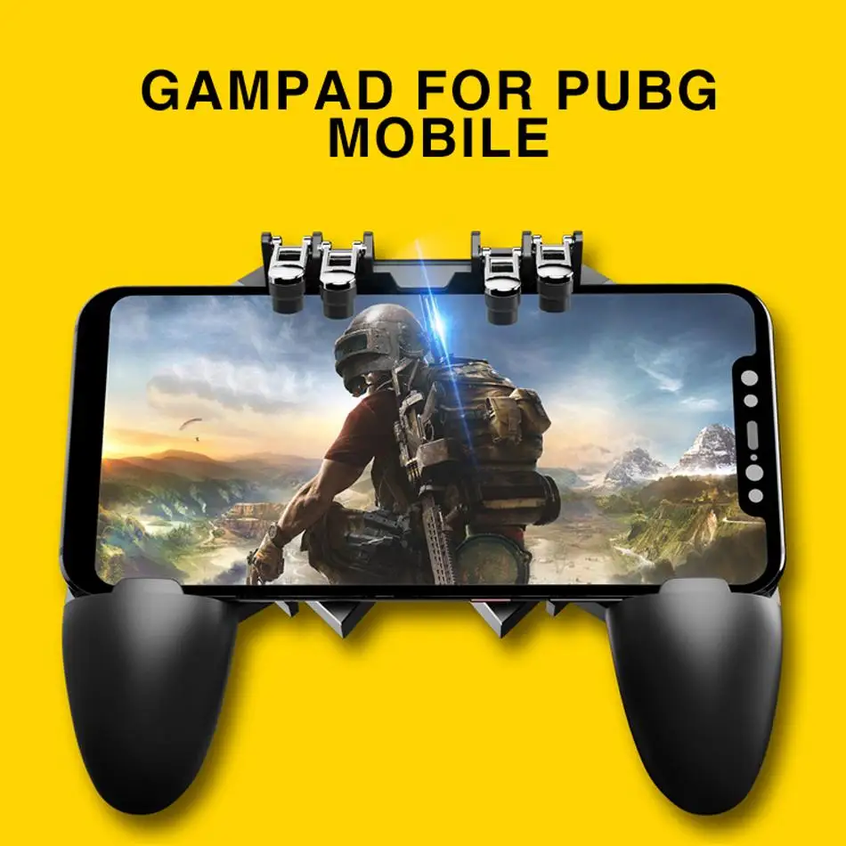Лидер продаж для мобильных телефонов PUBG игр смартфон управление геймпад шутер шесть пальцев джойстик геймер триггер игры управление Лер