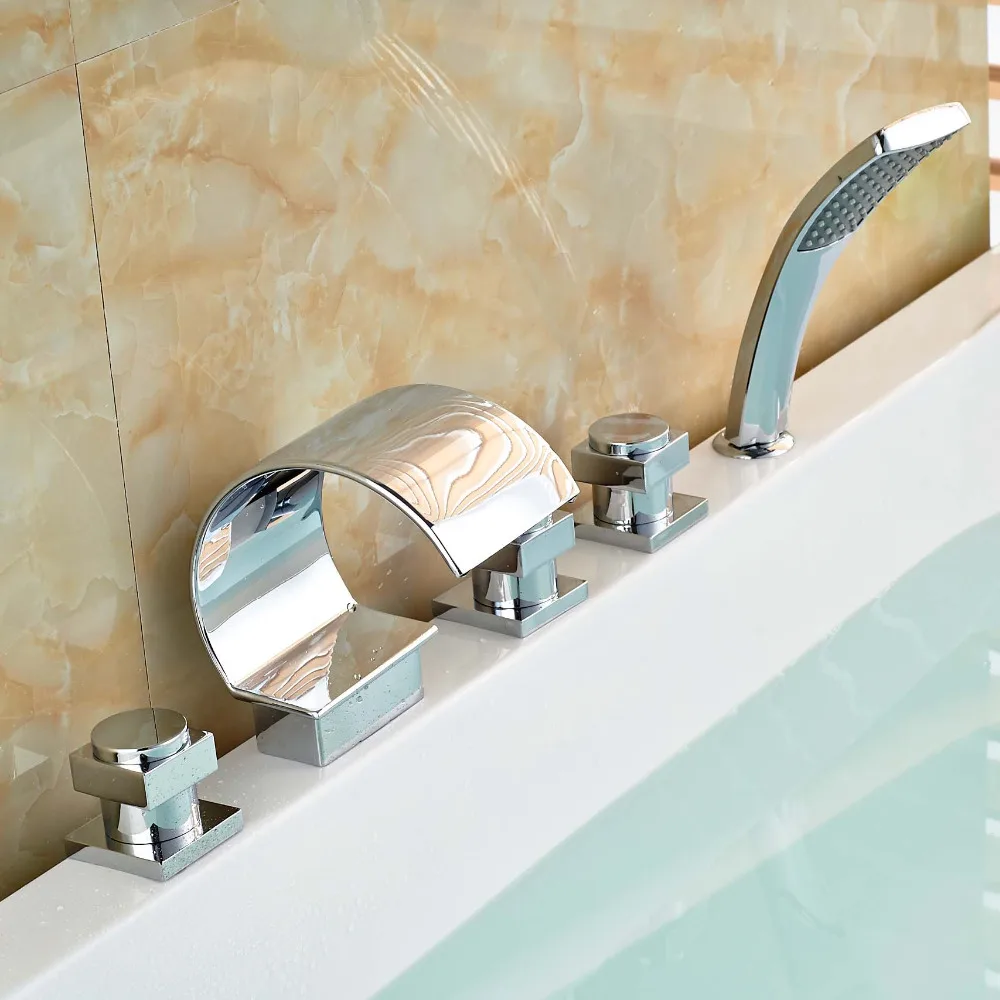 Смеситель для душа с водопадом 5 шт. | Обустройство дома