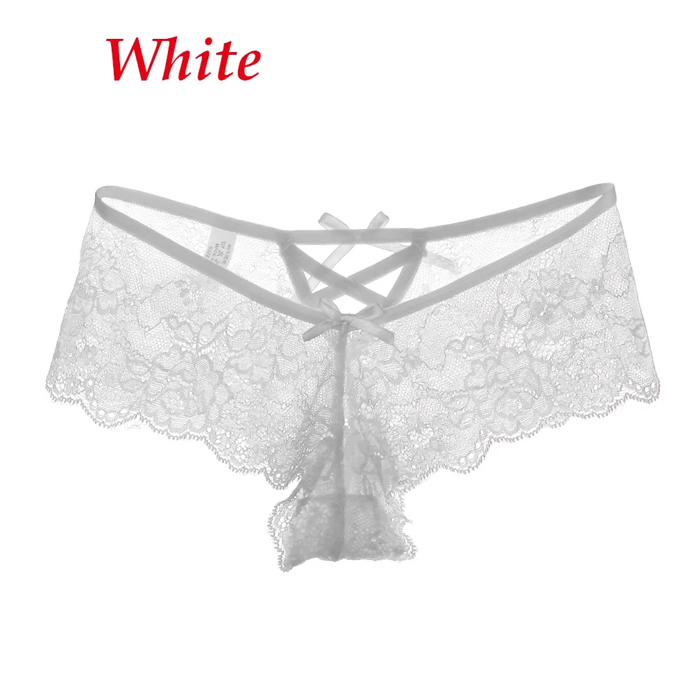 white 1 шт., Новое поступление, сексуальное женское нижнее белье, женские стринги, трусики с низкой талией, трусики, женские кружевные стринги с цветочным рисунком, Эротическое нижнее белье - Цвет: white